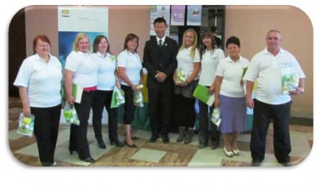 Druha  vľavo som ja!